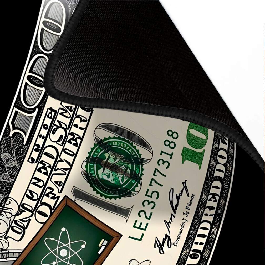 Mouse Pad Albert Einstein Dollar - Fran Adesivos de Parede