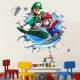 Adesivo de Parede Super Mario Aventura
