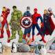 Adesivo de Parede Super-Her�is para Quarto Infantil