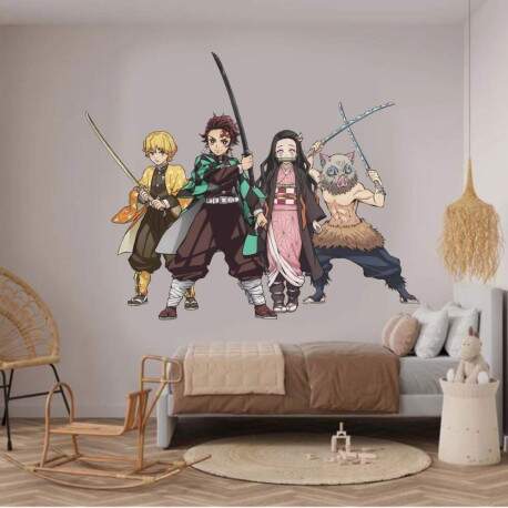 Adesivo de Parede Heris Demon Slayer
