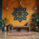 Adesivo de Parede Mandala Azul Zen