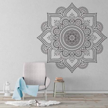 Adesivo de Parede Mandala Geomtrica