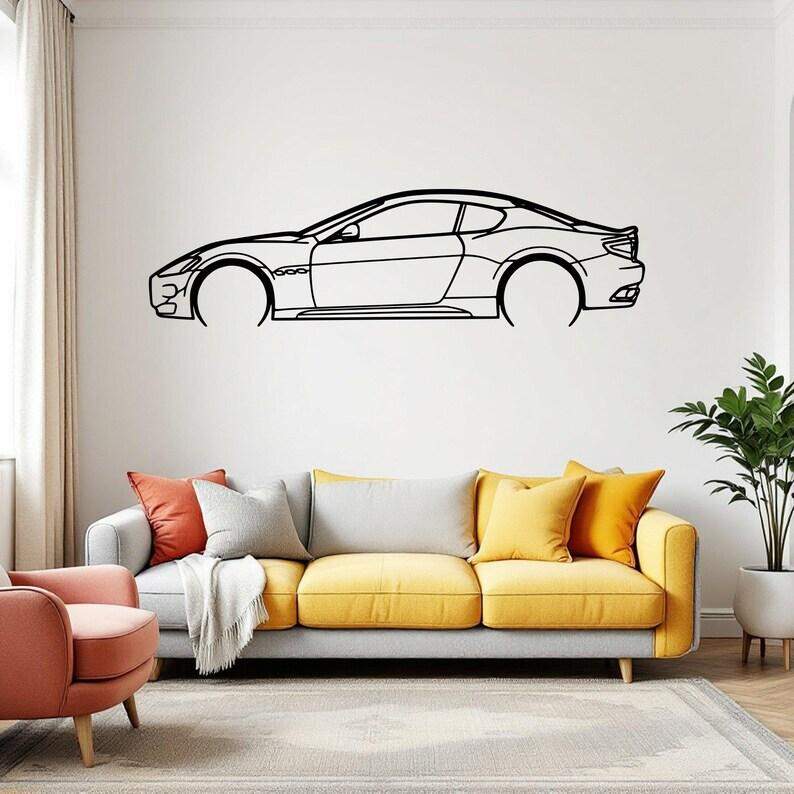 Adesivo de Parede Carro Esportivo