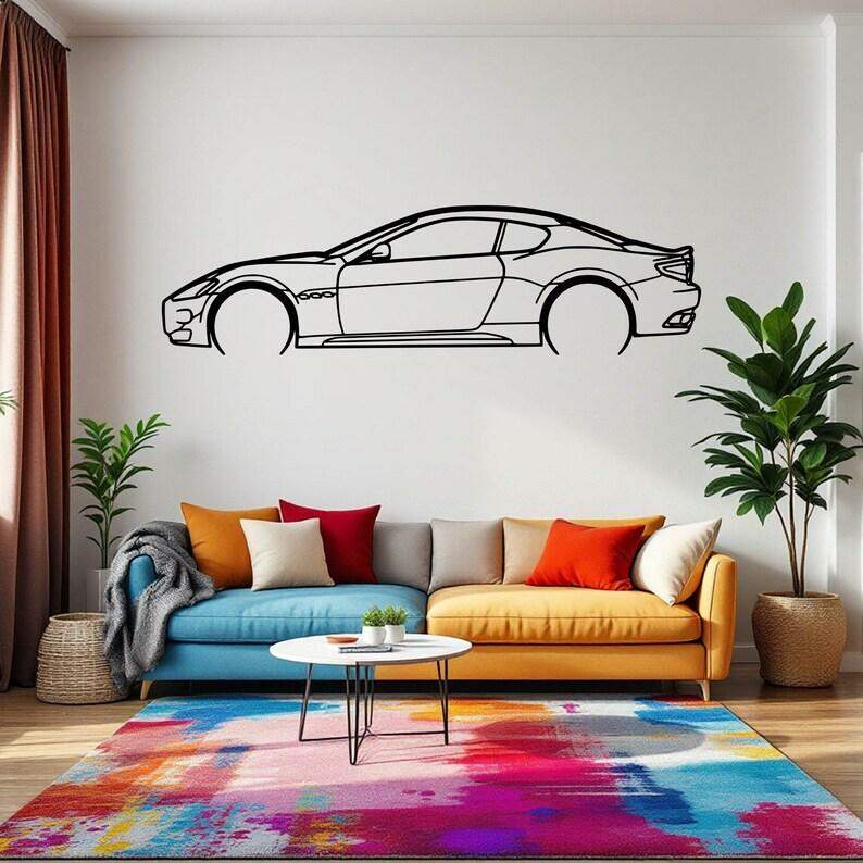 Adesivo de Parede Carro Esportivo