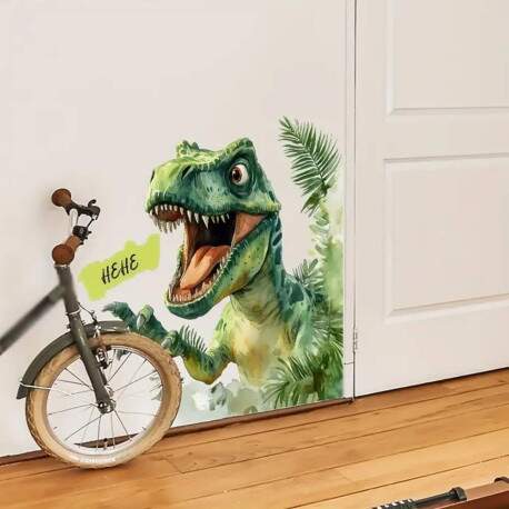 Adesivo de Parede Dinossauro Sorridente