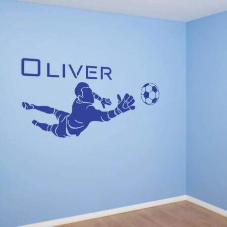 Adesivo de Parede Futebol para Quarto Infantil