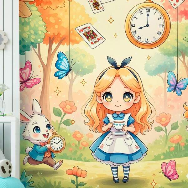Papel de Parede Alice no Pas das Maravilhas MP