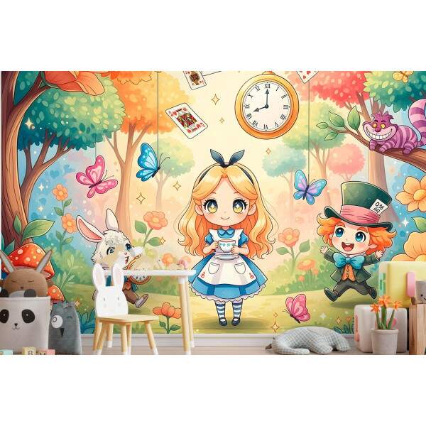 Papel de Parede Alice no Pas das Maravilhas MP
