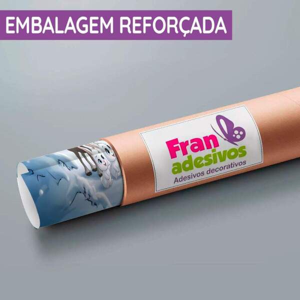 Papel de Parede Frozem e Amigos na Neve MP