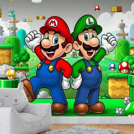 Papel de Parede Super Mario e Luigi em Fase MP