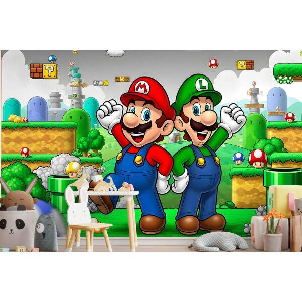 Papel de Parede Super Mario e Luigi em Fase MP
