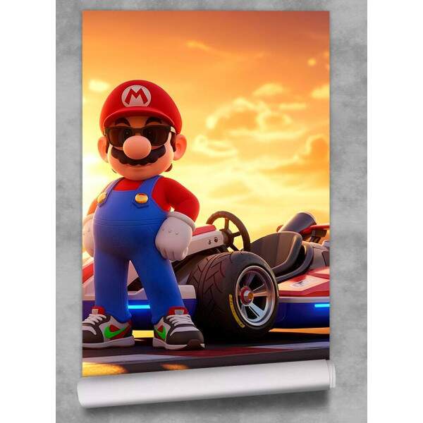 Papel de Parede Super Mario Corrida MP