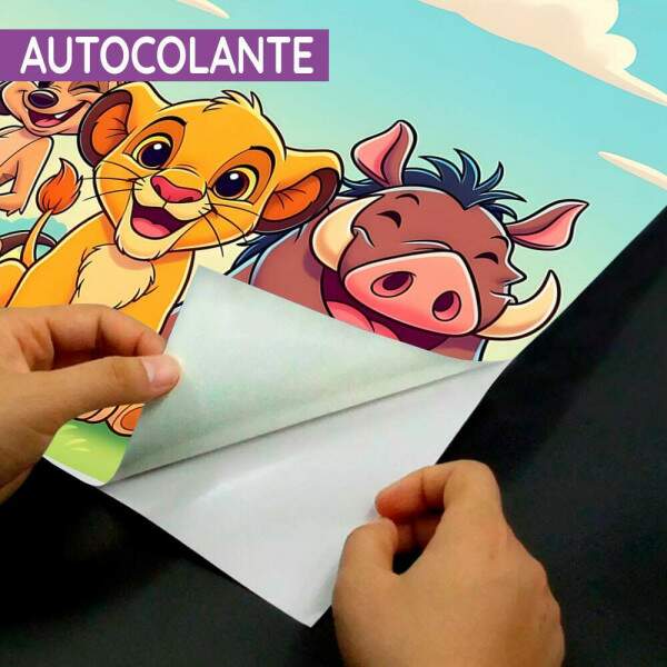 Papel de Parede Rei Leo Timo e Pumba Baby MP