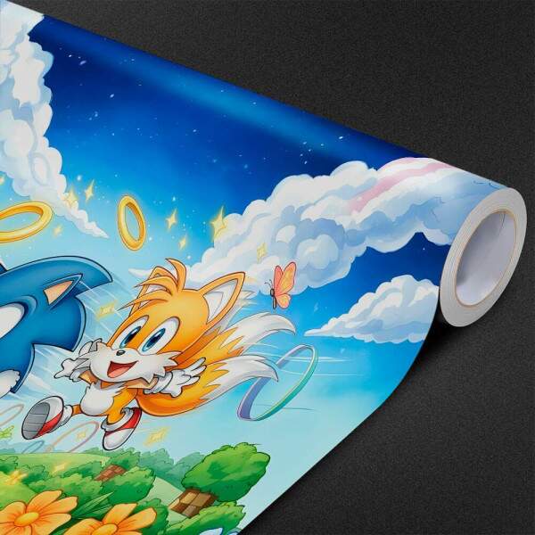 Papel de Parede Sonic e Tails Correndo MP