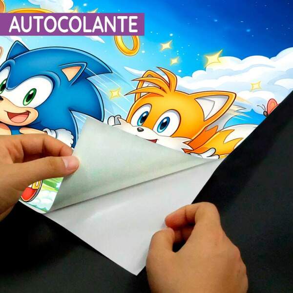 Papel de Parede Sonic e Tails Correndo MP