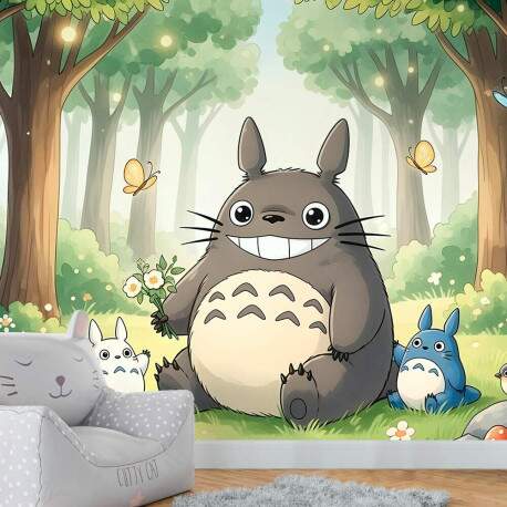 Papel de Parede Totoro no Bosque MP