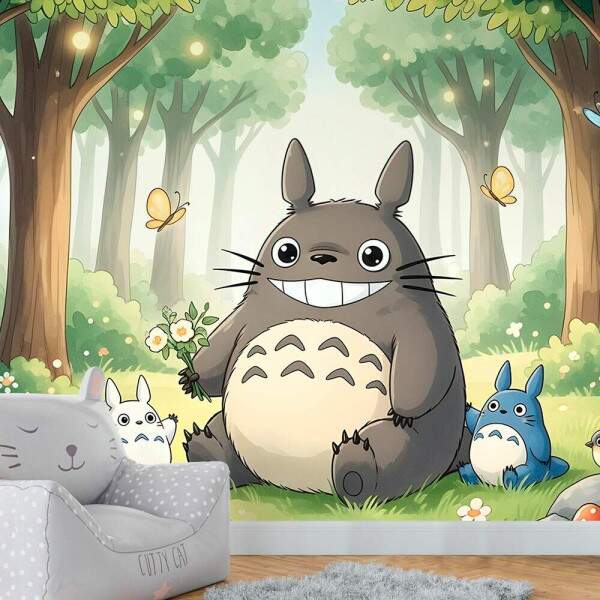 Papel de Parede Totoro no Bosque MP