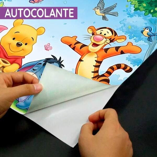 Papel de Parede Turma do Ursinho Pooh MP