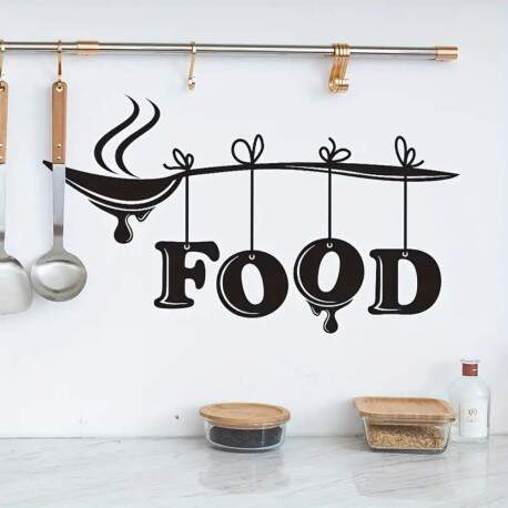 Adesivo de Parede Food Gourmet