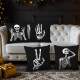 Almofadas de Caveiras para Decora��o de Halloween