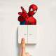 Adesivo de Parede Interruptor Homem-Aranha