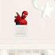 Adesivo de Parede Interruptor Homem-Aranha