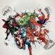Adesivo de Parede Din�mico Vingadores