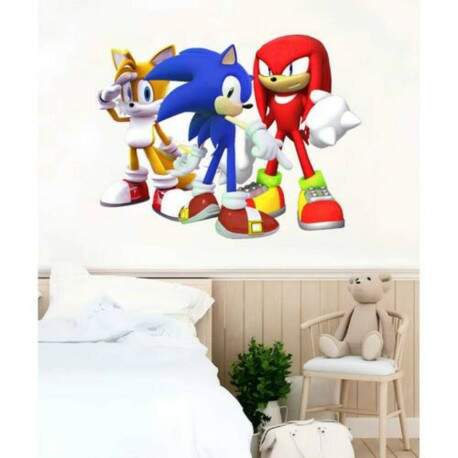 Adesivo de Parede Sonic Aventura