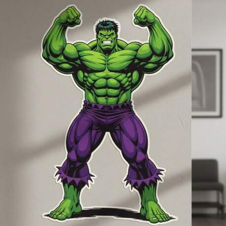 Adesivo de Parede Hulk Aventureiro
