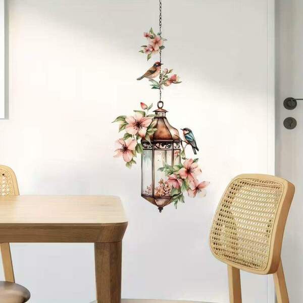 Adesivo de Parede Floral Vintage