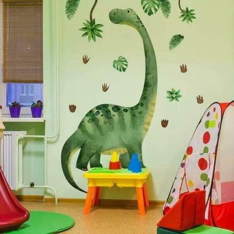 Adesivo de Parede Infantil Dinossauro Encantado