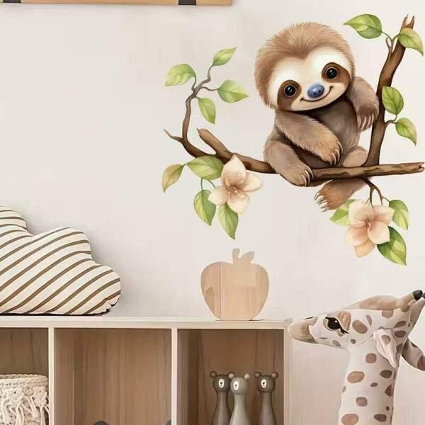 Adesivo de Parede Preguicinha Aconchegante