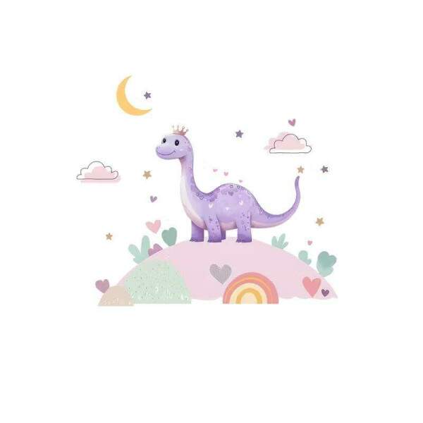 Adesivo de Parede Dinossauro Encantado