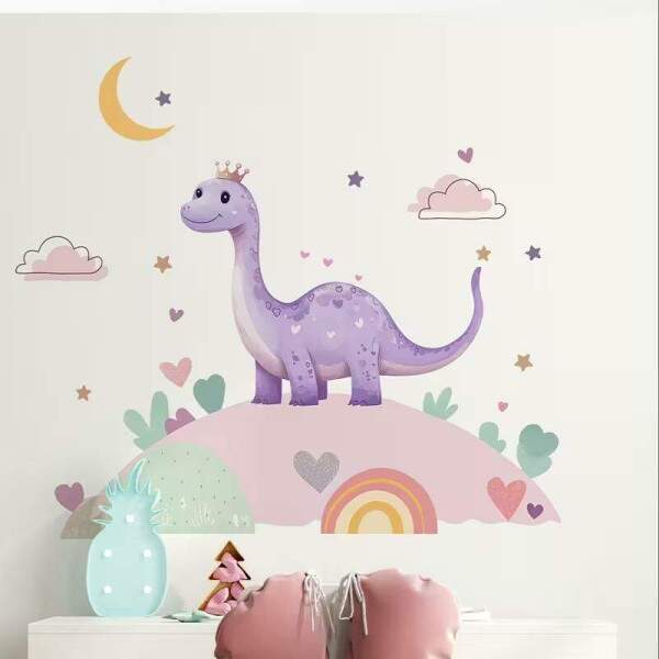 Adesivo de Parede Dinossauro Encantado