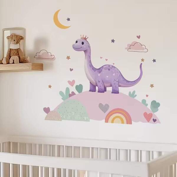 Adesivo de Parede Dinossauro Encantado