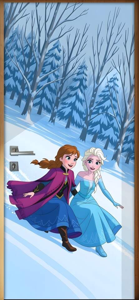 Adesivo de Porta Frozen