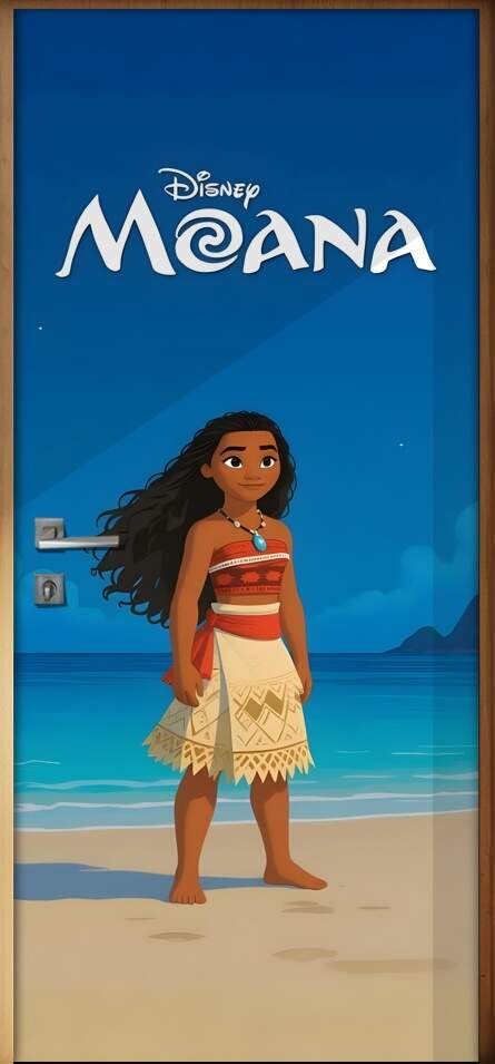 Adesivo de Porta Moana