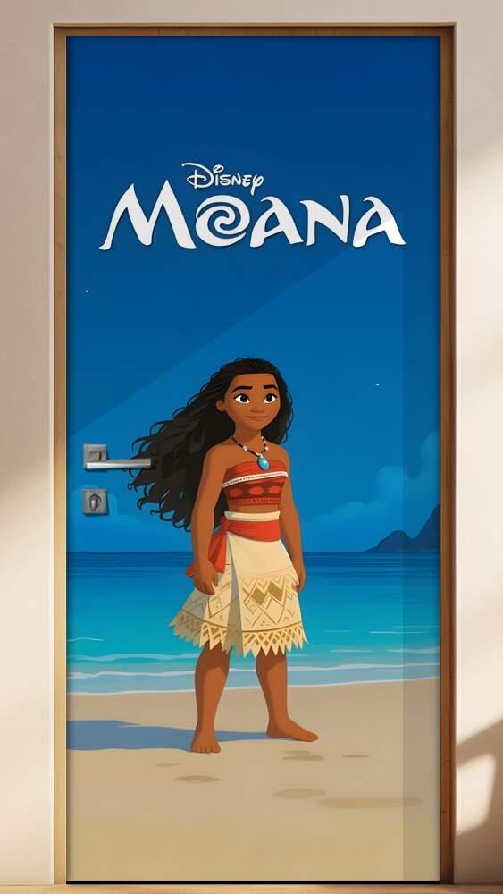 Adesivo de Porta Moana