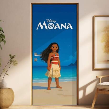 Adesivo de Porta Moana