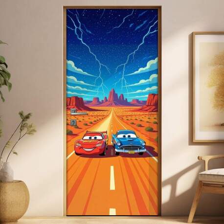 Adesivo de Porta Carros