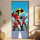Adesivo de Porta Os Incr�veis