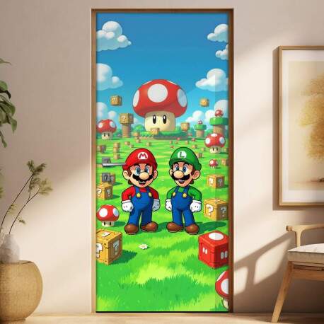 Adesivo de Porta Mario