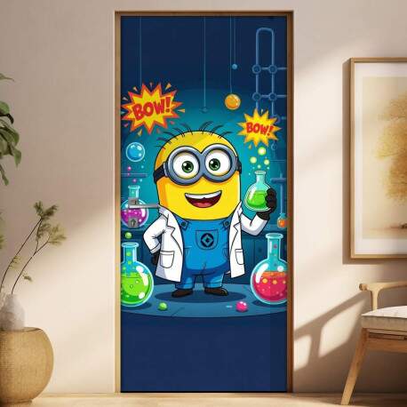 Adesivo de Porta Minions