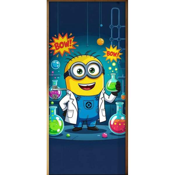 Adesivo de Porta Minions