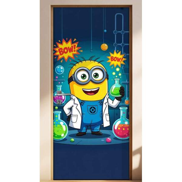 Adesivo de Porta Minions