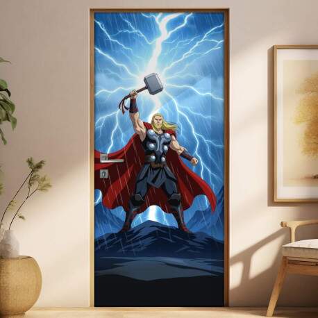 Adesivo de Porta Thor