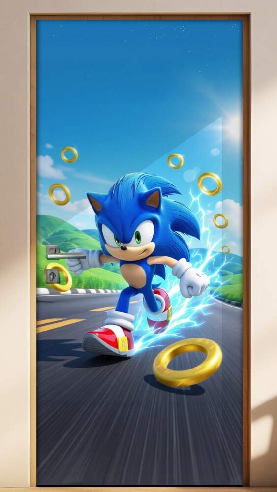 Adesivo de Porta Sonic