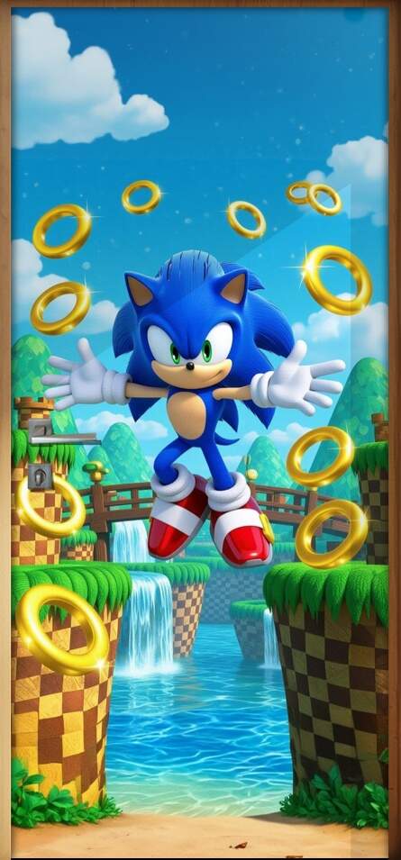 Adesivo de Porta Sonic