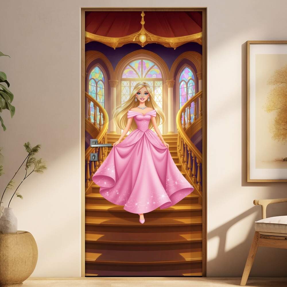 Adesivo de Porta Barbie
