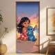 Adesivo de Porta Lilo & Stitch